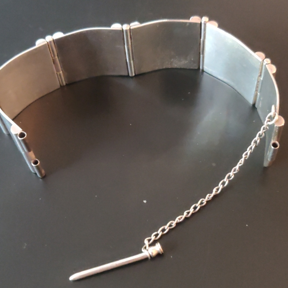 Sterling Silver 925 Cuff - image 6